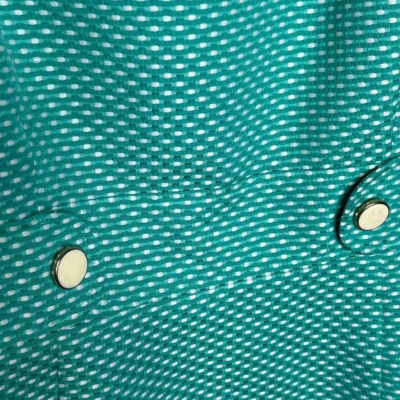 Chelsea Rose green dress, retro style, well fitted! Size 10. - Picture 6 of 6